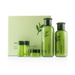 INNISFREE Green Tea Balancing Skin Care Set EX: Balancing Skin 200ml+15ml, Balancing Lotion 160ml+15ml, Balancing Cream 10ml