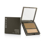 BECCA Lowlight/Highlight Perfecting Palette Pressed (1x Lowlight Sculpting Perfector, 1x Shimmering Skin Perfector Poured Quartz)